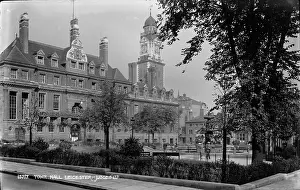 Leicestershire: Town Hall in Leicester