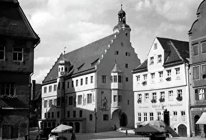 Lodgings: Town Hall in Noerdlingen, 1934