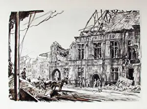 Muirhead: The Town Hall of peronne