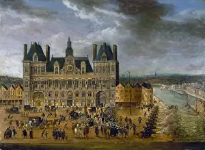 Greve: The town hall and the place de Greve