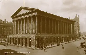 Dentils: Town Hall, Victoria Square, Birmingham, West Midlands, UK