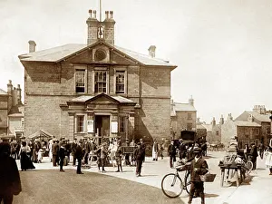 Wetherby: Town Hall, Wetherby early 1900's