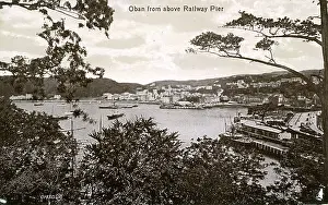 Argyllshire: Town & Harbour, Oban, Argyllshire