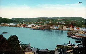Argyllshire: Town & Harbour, Oban, Argyllshire