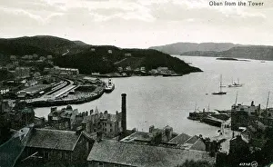 Argyllshire: Town & Harbour, Oban, Argyllshire