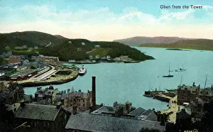 Argyllshire: Town & Harbour, Oban, Argyllshire
