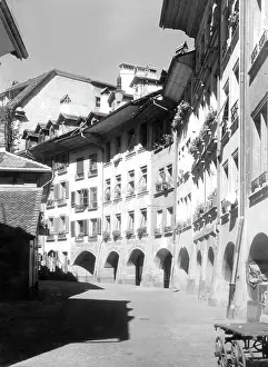 Berne: Town houses in Bern, 1950