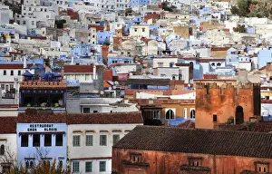 Casbah: Town and Kasbah, Chefchaouen, Morocco