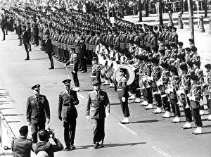 Mcdonough: Town majors during parade on the Armed Forces Day in Berli