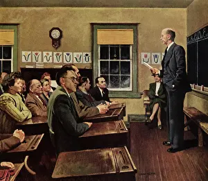 Concerned: Town Meeting in School