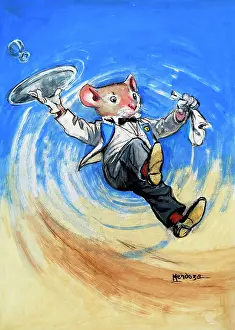 Napkin: The Town Mouse and the Country Mouse