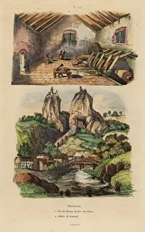 Agate: Town of Oberstein and gem-polishing mill