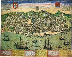 Lisboa: A Town Plan of Lisbon 1598