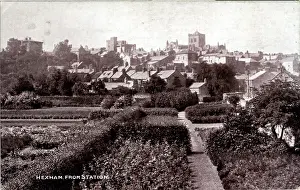Hexham: The Town from the Railway Station, Hexham, Northumberland