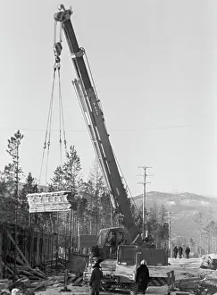 Buryat: Town of Severobaykalsk, 1976