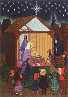 Griffin: Town Square Nativity