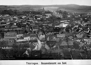 Thuringian: The Town of Suhl in Thuringia, 1899