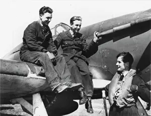 The Hugh W. Cowin Aviation Collection: Townsend, Peter, Squadron Ldr, RAF and Hawker Hurricane
