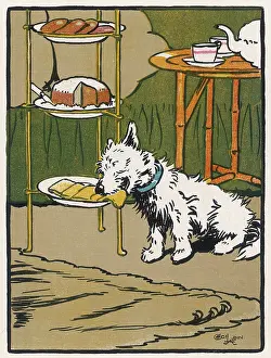 Towser: Towser the dog eats cake