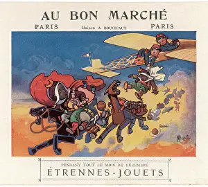 TOY AD FOR BON MARCHE