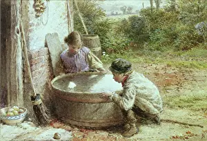 Myles: The Toy Boat ' two children