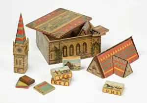 Multi Coloured: Toy building bricks