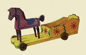 Hailing: Toy Horse and Wagon