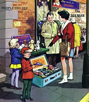 Look & Learn Nursery Material: The Toy Man