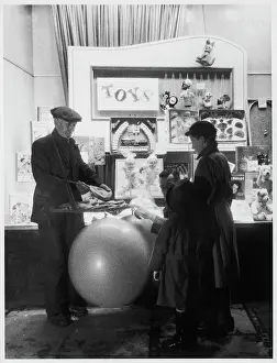 Deflated: TOY STALL 1930S