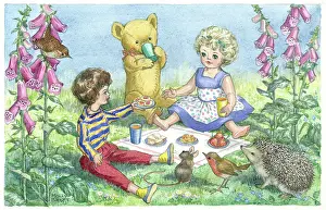 Picnics: Toy Tea Party by Molly Brett