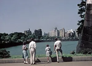 Anne Burton: Toyko Palace moat - Japan