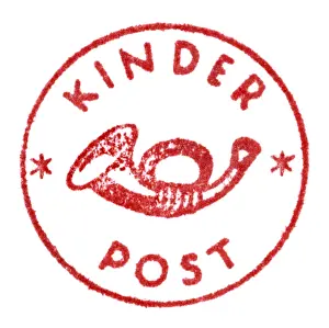 Postmarks: toys, children post, postmark, Germany, circa