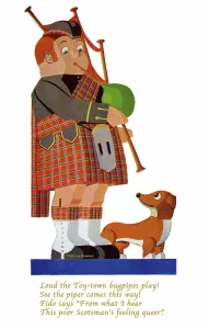 Bagpiper: Toytown bagpiper