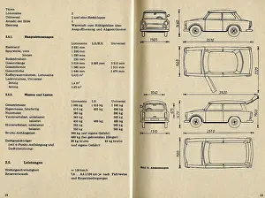 Trabant: Trabant 601 instruction manual