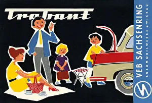 Brochures: Trabant car advert