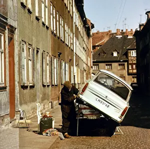 Erfurt: Trabi Repairs