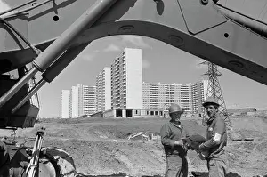 Construct: Track under construction in Krylatskoe microdistrict