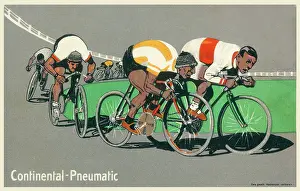May19: Track Cycling Race - Continental Pneumatic Advert