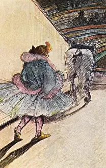 Lautrec: Track Entry, by Toulouse-Lautrec
