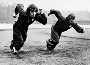 Track and field athletes
