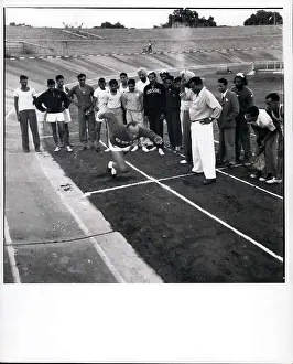 Owens: Track And Field - Decathlon - Javelin
