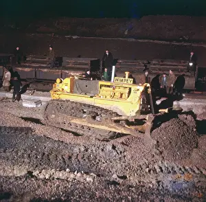 Rails: Track laying - using a bulldozer
