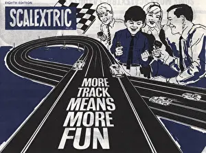 Fanzine: More track means more fun - illustration in Scalextric broch