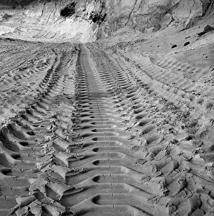 Tony Boxallfrps: Tracks left on a sandy beach