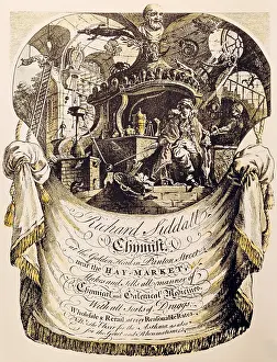 Clee: Trade card of alchemist Richard Siddall