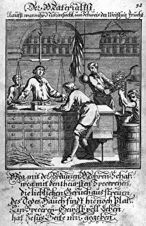 Retailer: trade, trader, merchant, with verses of Abraham
