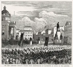 Locked: Trade Union march 1874
