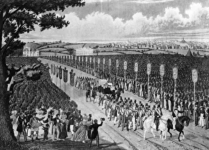 1834: Trade Unionism: Demonstration in Copenhagen Fields