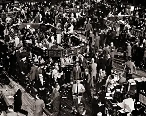 Outcry: Traders on Floor of New York Stock Exchange