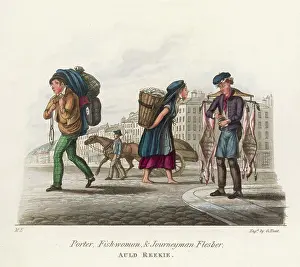Journeyman: Traders on the Streets of Edingburgh Selling